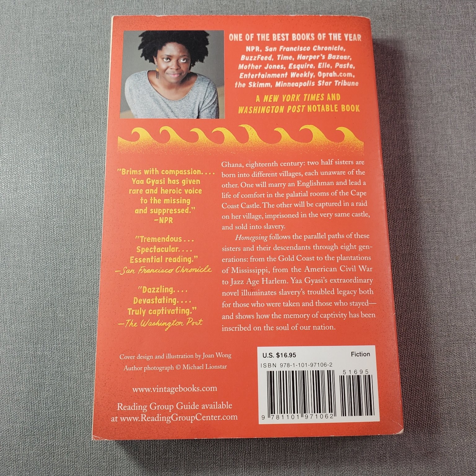 Homegoing Yaa Gyasi 2017 First Vintage Books Edition Historical Fiction