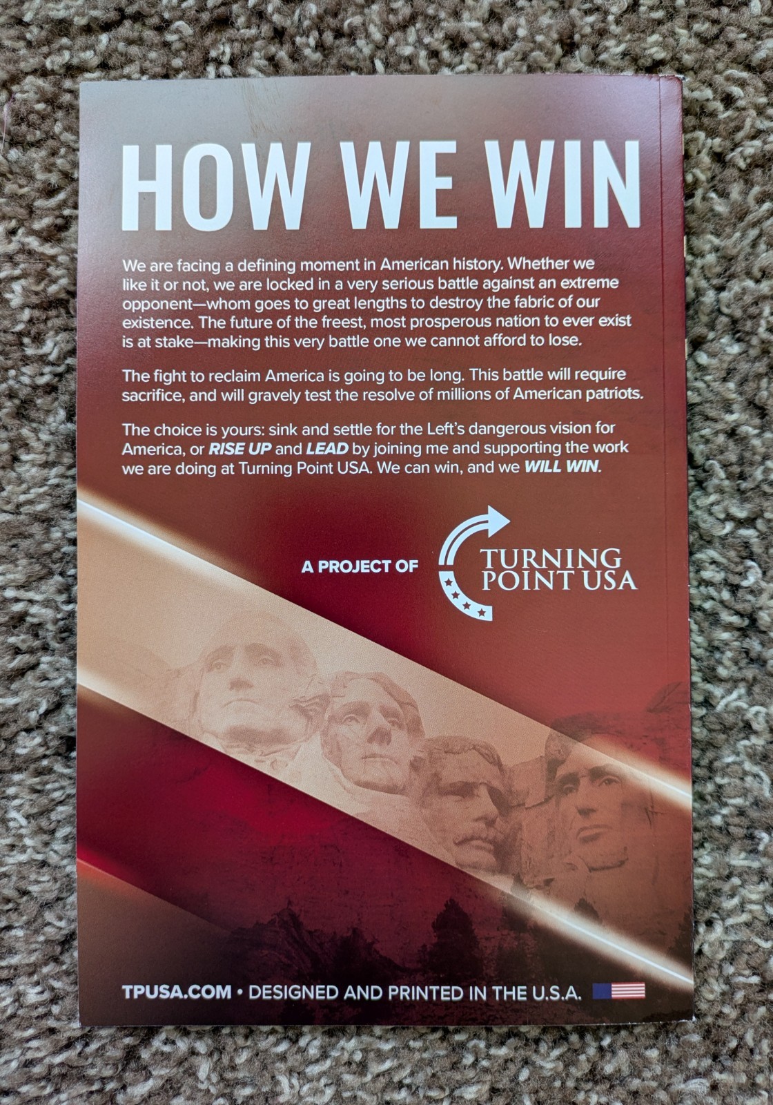 How We Win Charlie Kirk Finding The Will Individually And Collectively Paperback