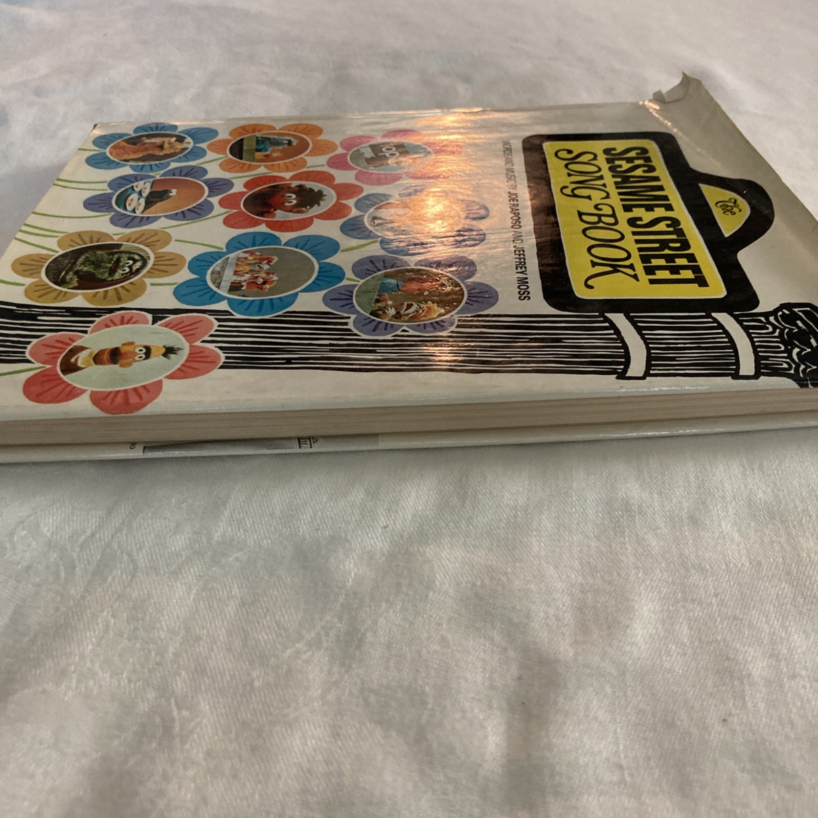 The Sesame Street Song Book Raposo and Moss 1971, Damaged Book Jacket 1st Print