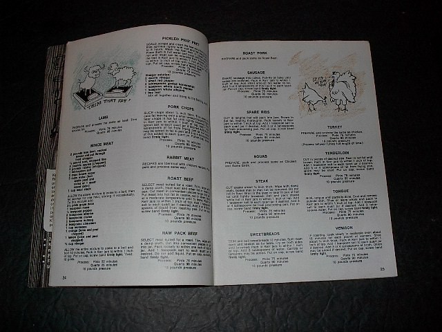 Kerr Home Canning & Freezing Book w/72 Pages of How to Can & Freeze 1974 PB
