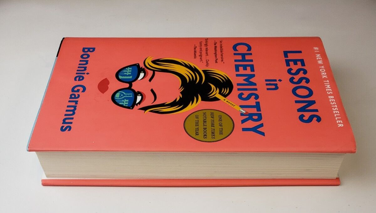Lessons in Chemistry Bonnie Garmus HC Bestseller Book Club Fiction 2022