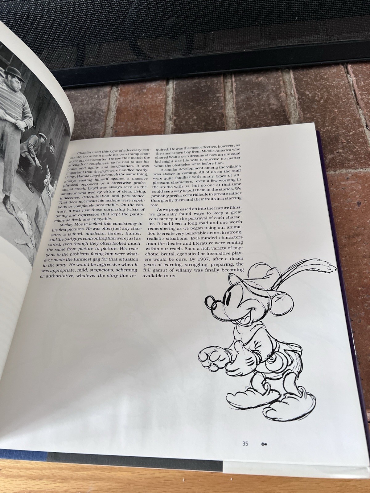 Disney Villain Signed Ollie Johnston Frank Thomas 1993 Hardcover 1 Book Rare