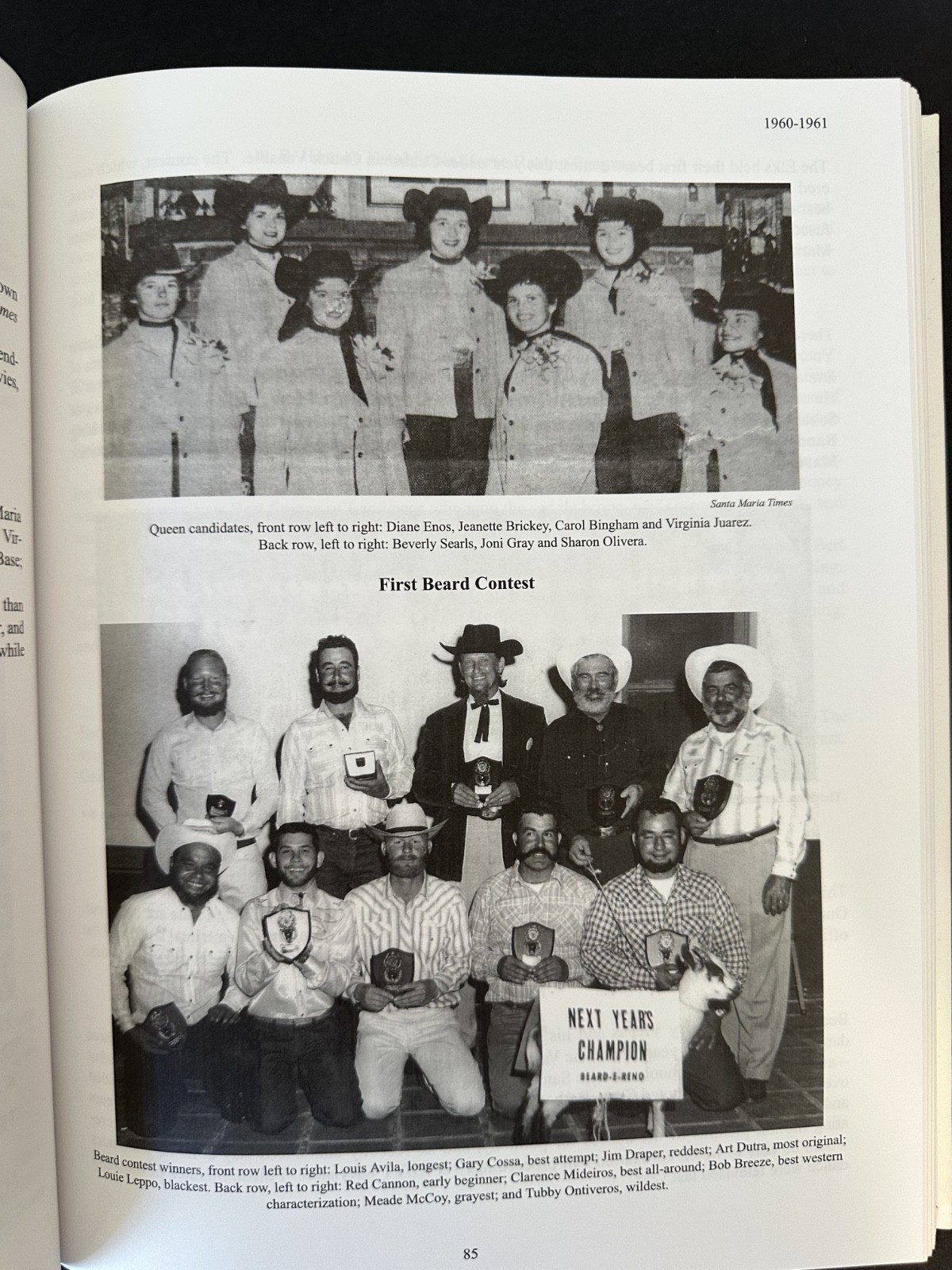 Santa Maria Elks Lodge #1538 Rodeo Parade 1940 2003 Scott history genealogy CA