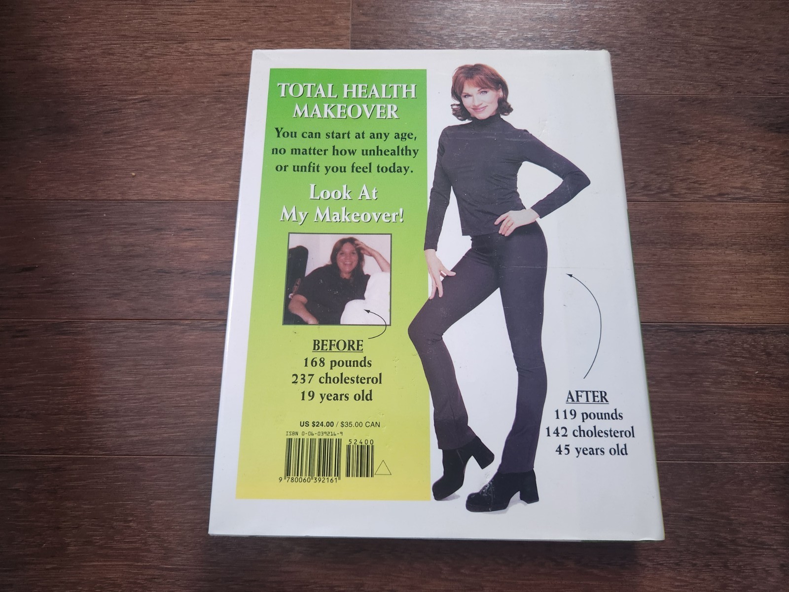 Marilu Henner SIGNED The Total Health Makeover 1998 First Edition Hardcover COA