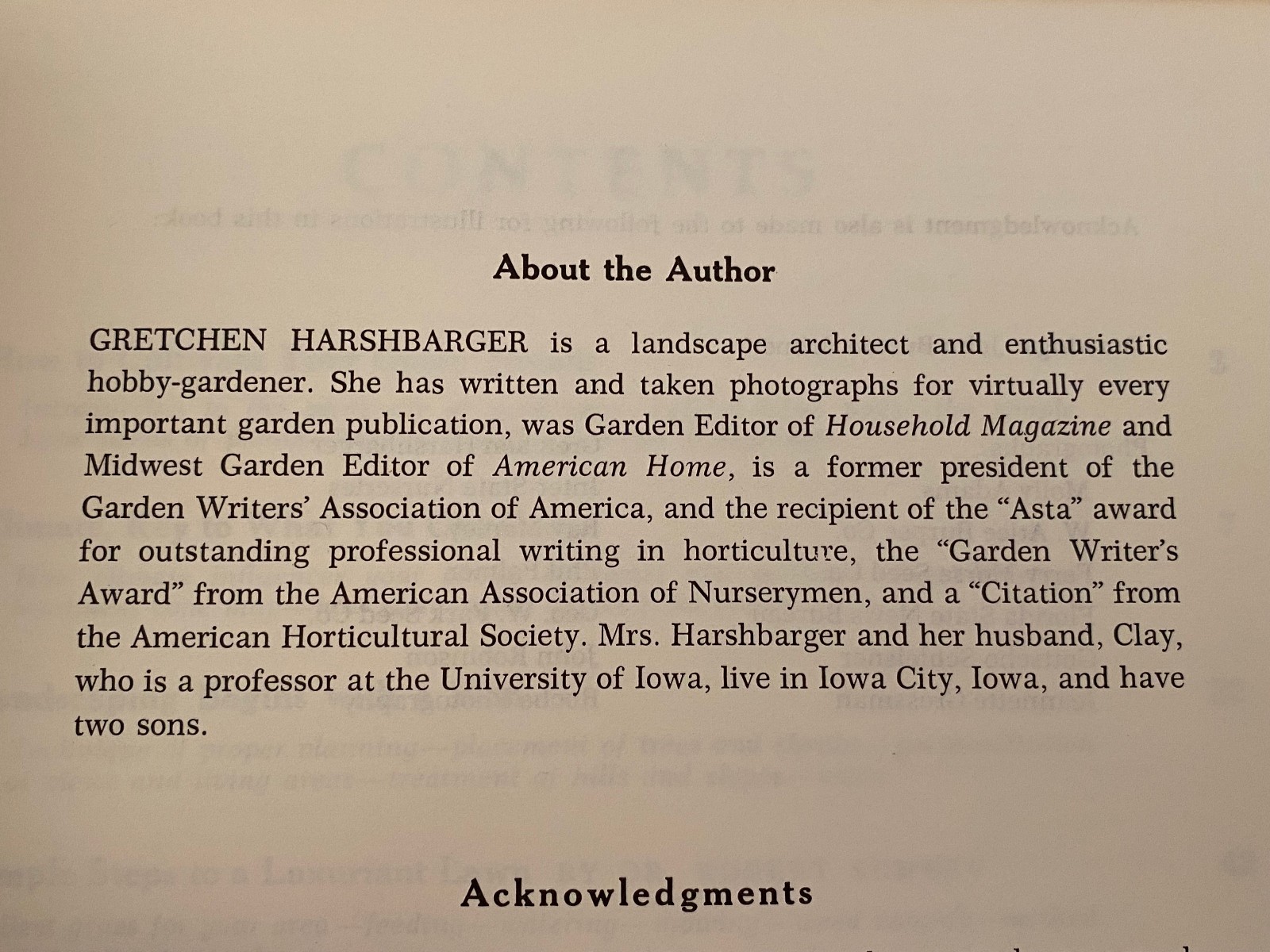 Vintage 1967-68 McCall’s Garden Book by Gretchen Fischer Harshbarger 520 Pages