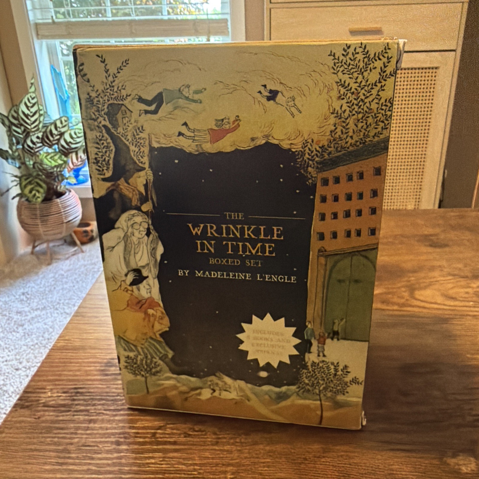 The Wrinkle in Time Quintet Boxed Set of 5 Books By Madeleine L’Engle