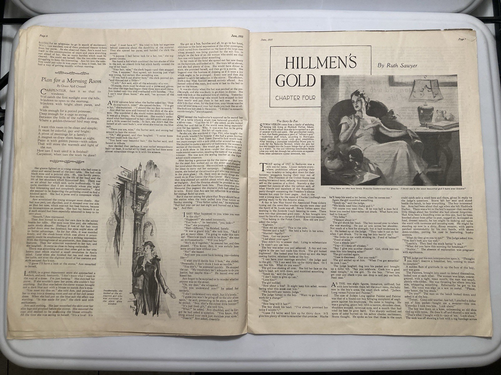 The Farmer’s Wife Magazine June 1935 Jules Erbit Cover Vtg Ads Articles Recipes
