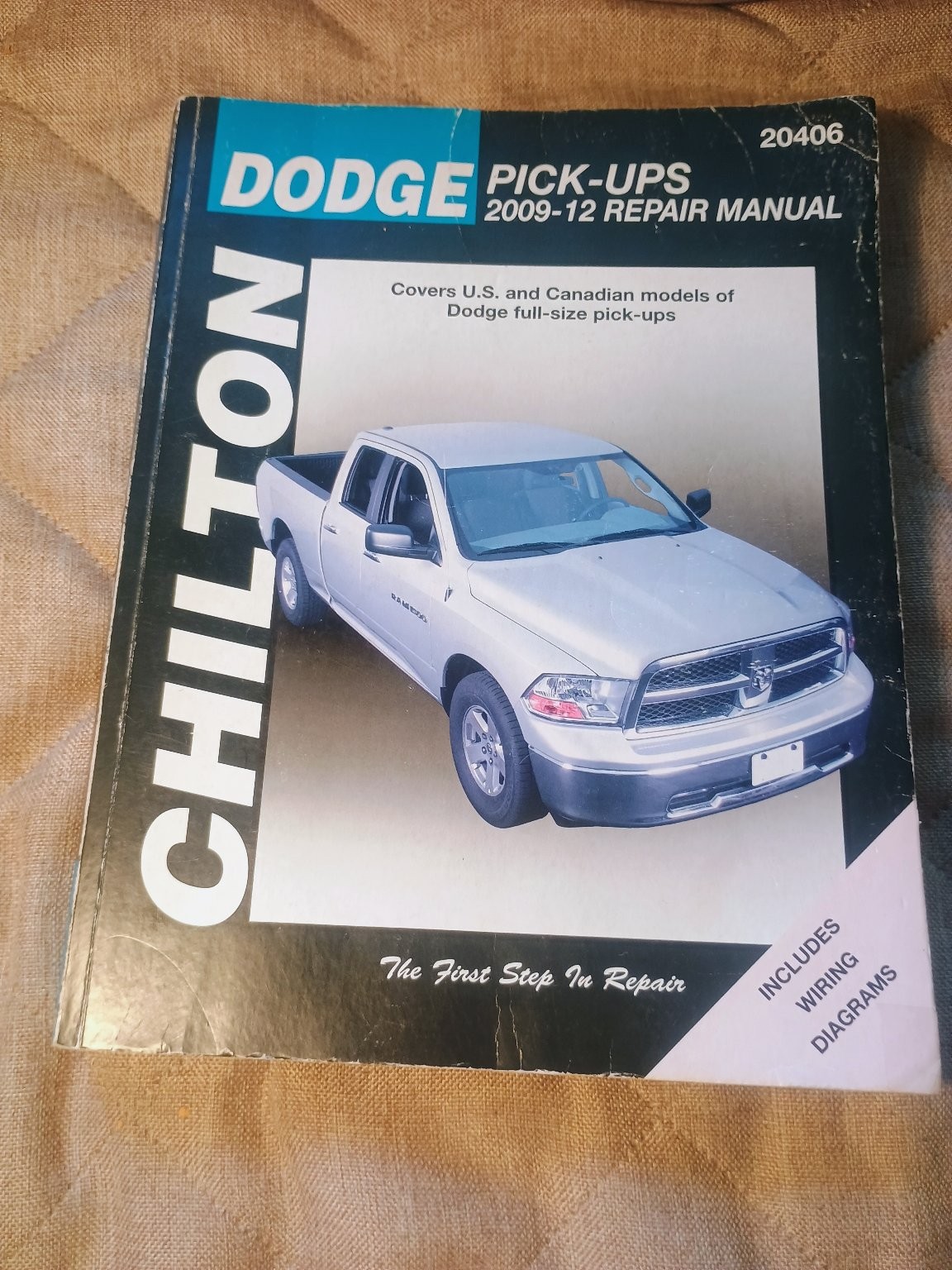 Chilton Dodge Pick-Ups 2009-12 Repair Manual Tim Imhoff Haynes 20406