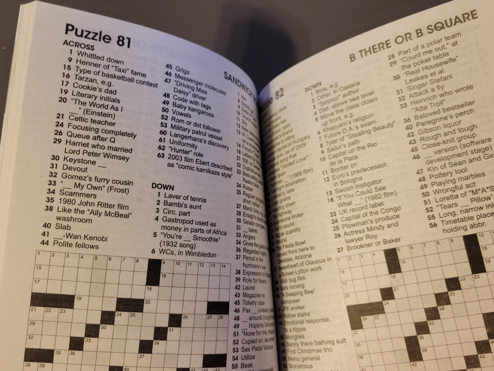 Superb Crosswords Jumbo Puzzle Book by KAPPA – 124 All-Themed Puzzles!