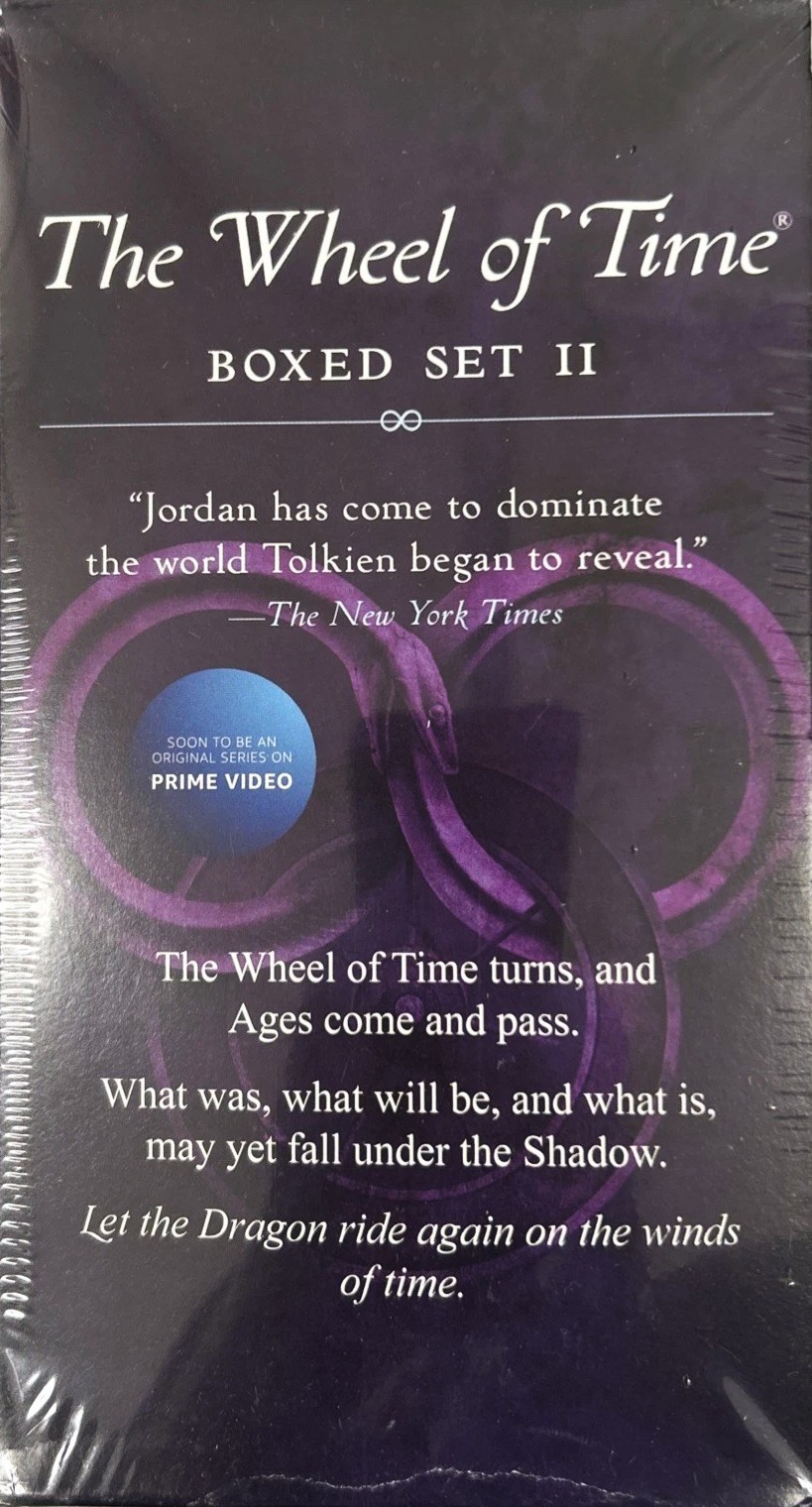 Wheel of Time – Box Set II (Books 4-6) w/ Shadow Rising by Robert Jordan, SEALED
