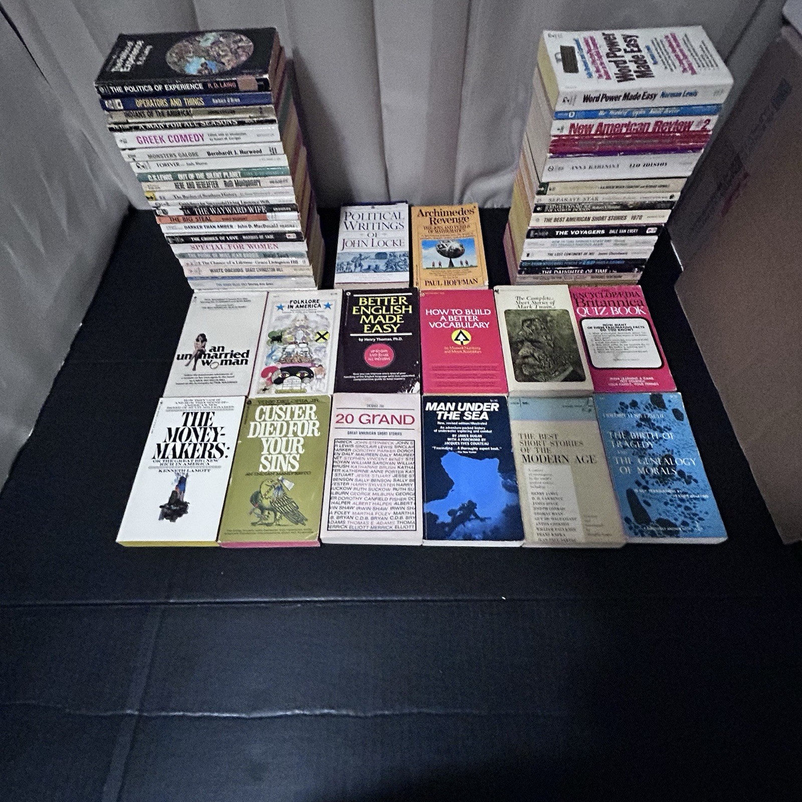 HUGE Book Lot of 51 Vintage Mixed Paperback Books