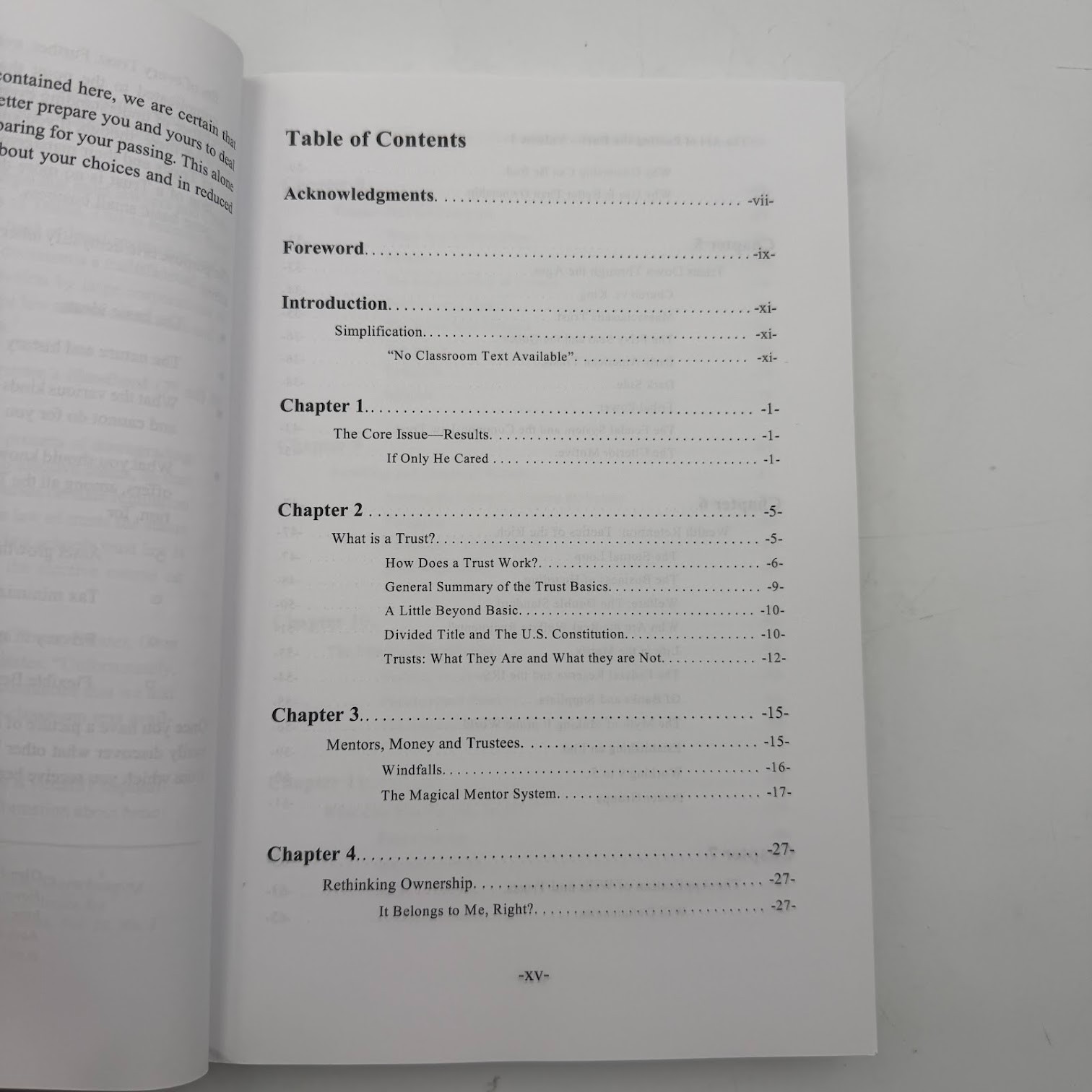 Art of Passing the Buck Vol. 1 Secrets of Wills and Trusts Revealed 2nd Printing