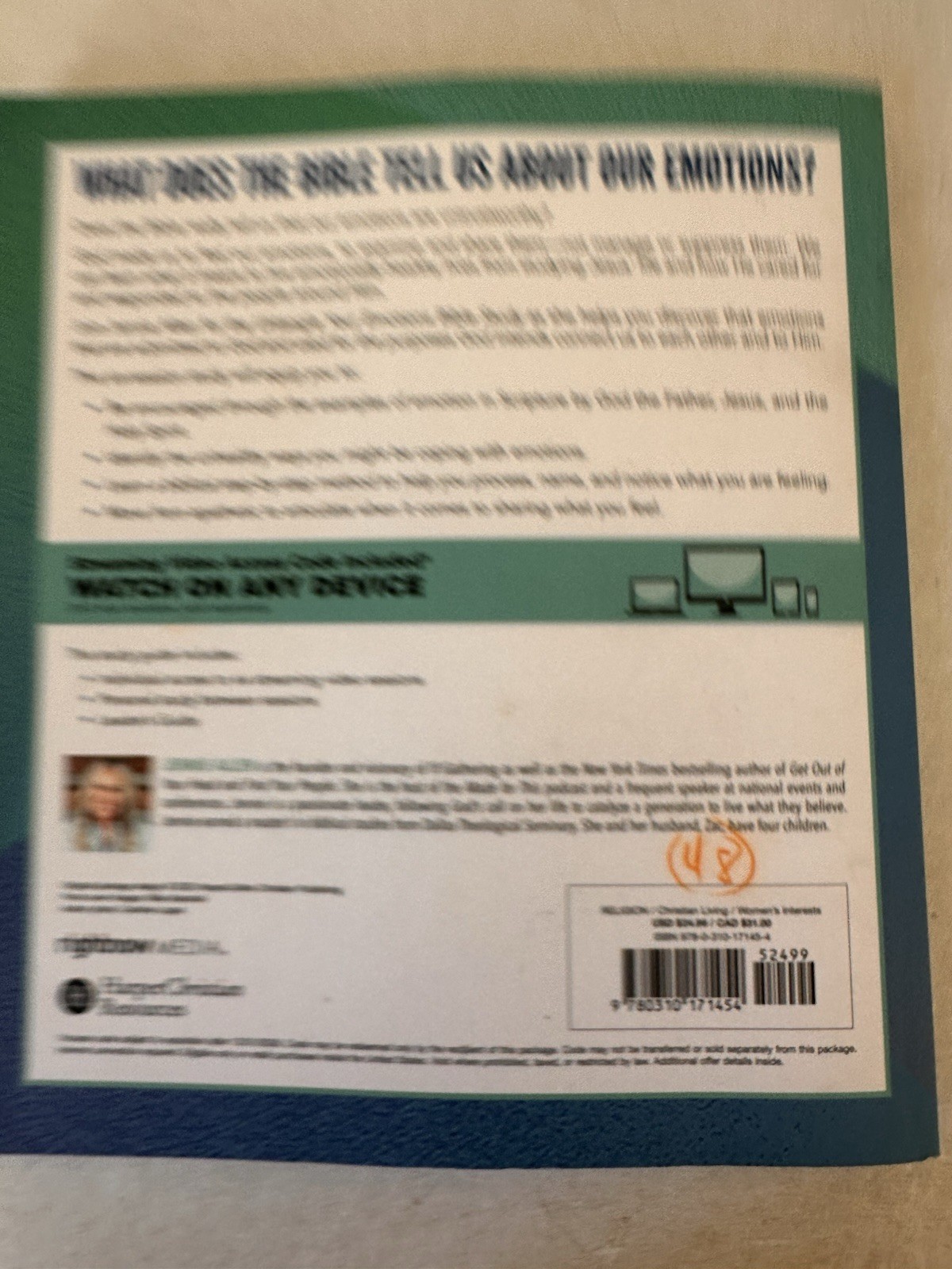 Untangle Your Emotions Bible Study Guide – Paperback, by Allen Jennie – Good