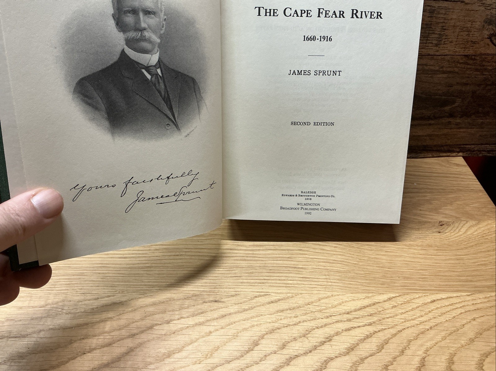 Chronicles Of The Cape Fear River- 1660-1916 – James Sprunt 1992 Edition