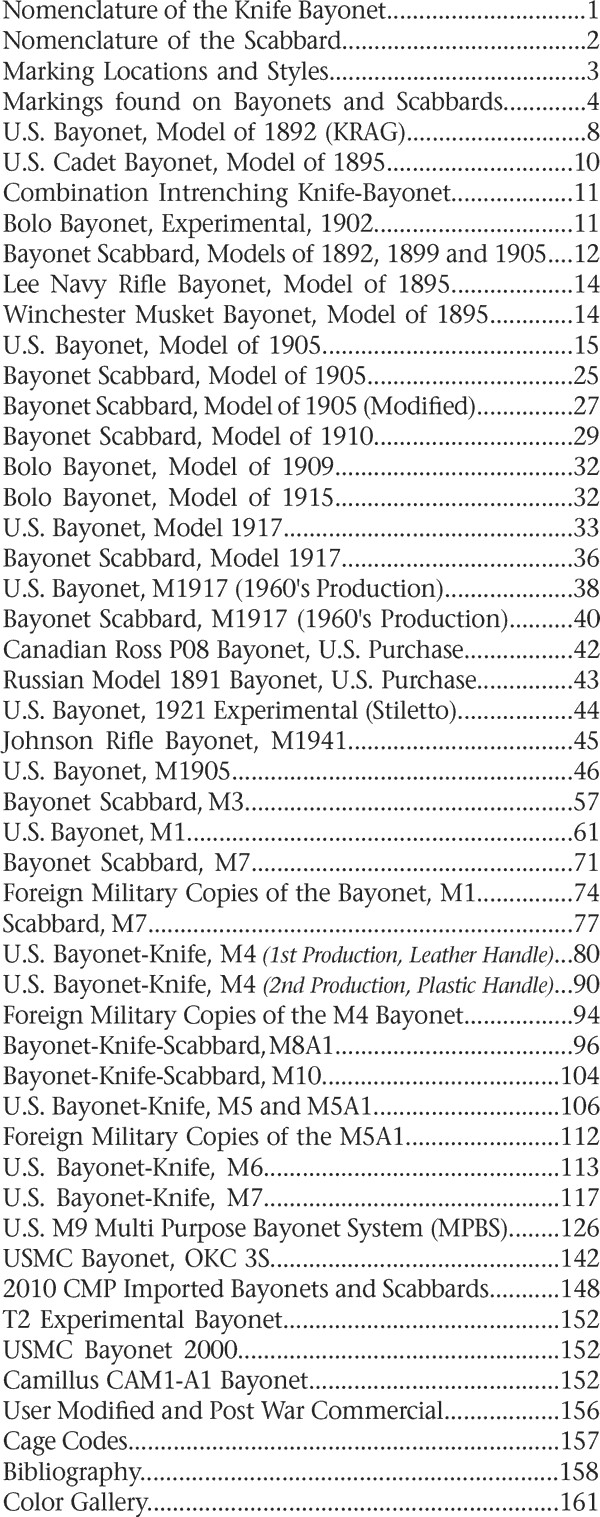 BOOK – US Knife Bayonets & Scabbards Collectors Guide w Makers Marks, Dates, etc
