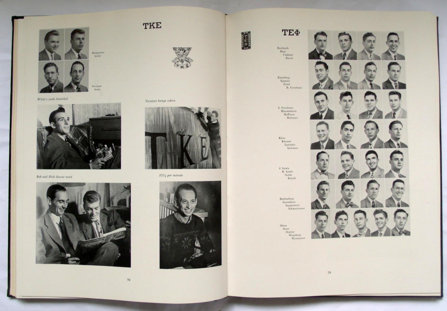 1947 UNIVERSITY OF MARYLAND YEARBOOK – TERRAPIN – COLLEGE PARK MD -242 PAGES