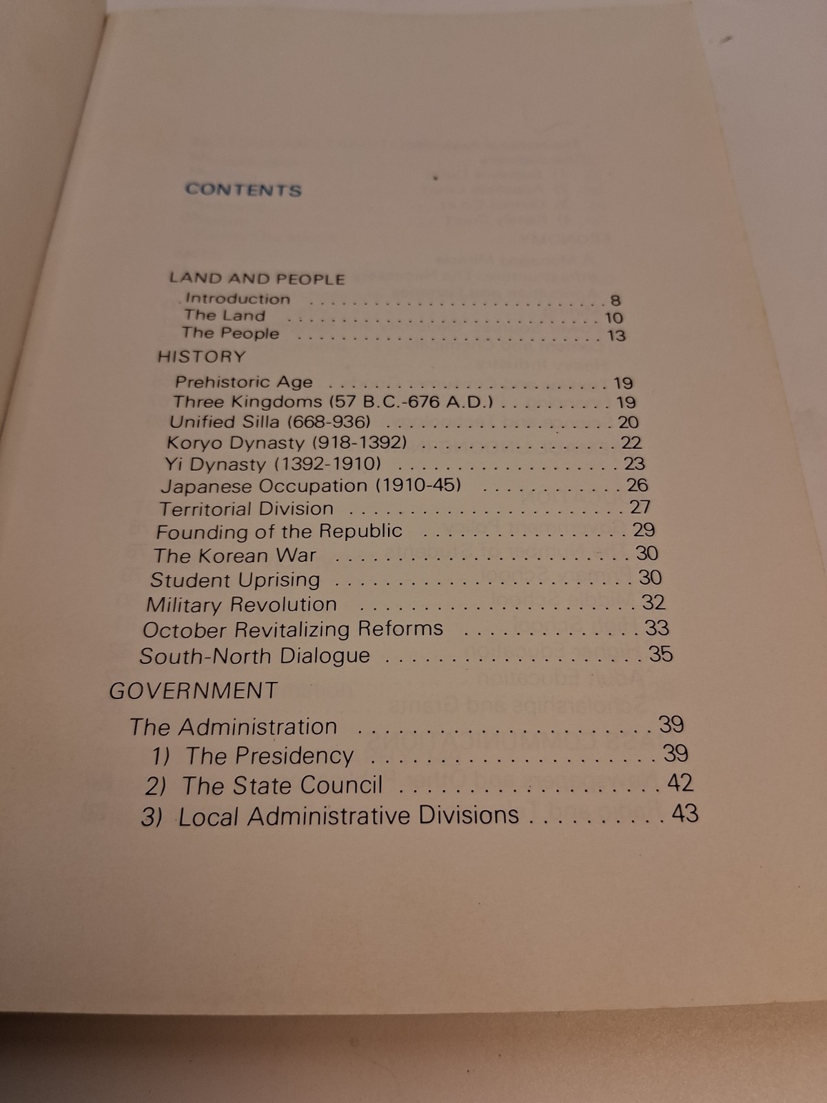 Vintage 1975 Facts About Korea Booklet South Korea Travel Ephemera Illustrated