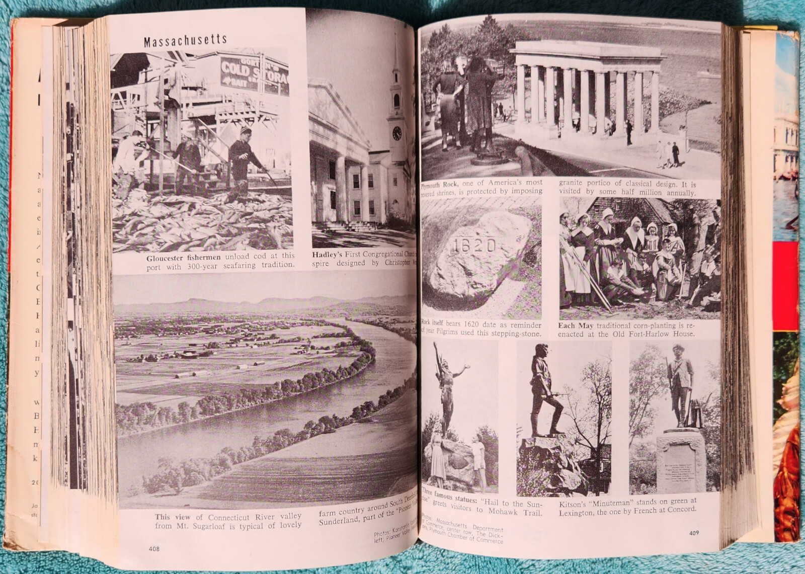 Around The World In 2000 Pictures 1959 Doubleday Hardcover 768 Pages
