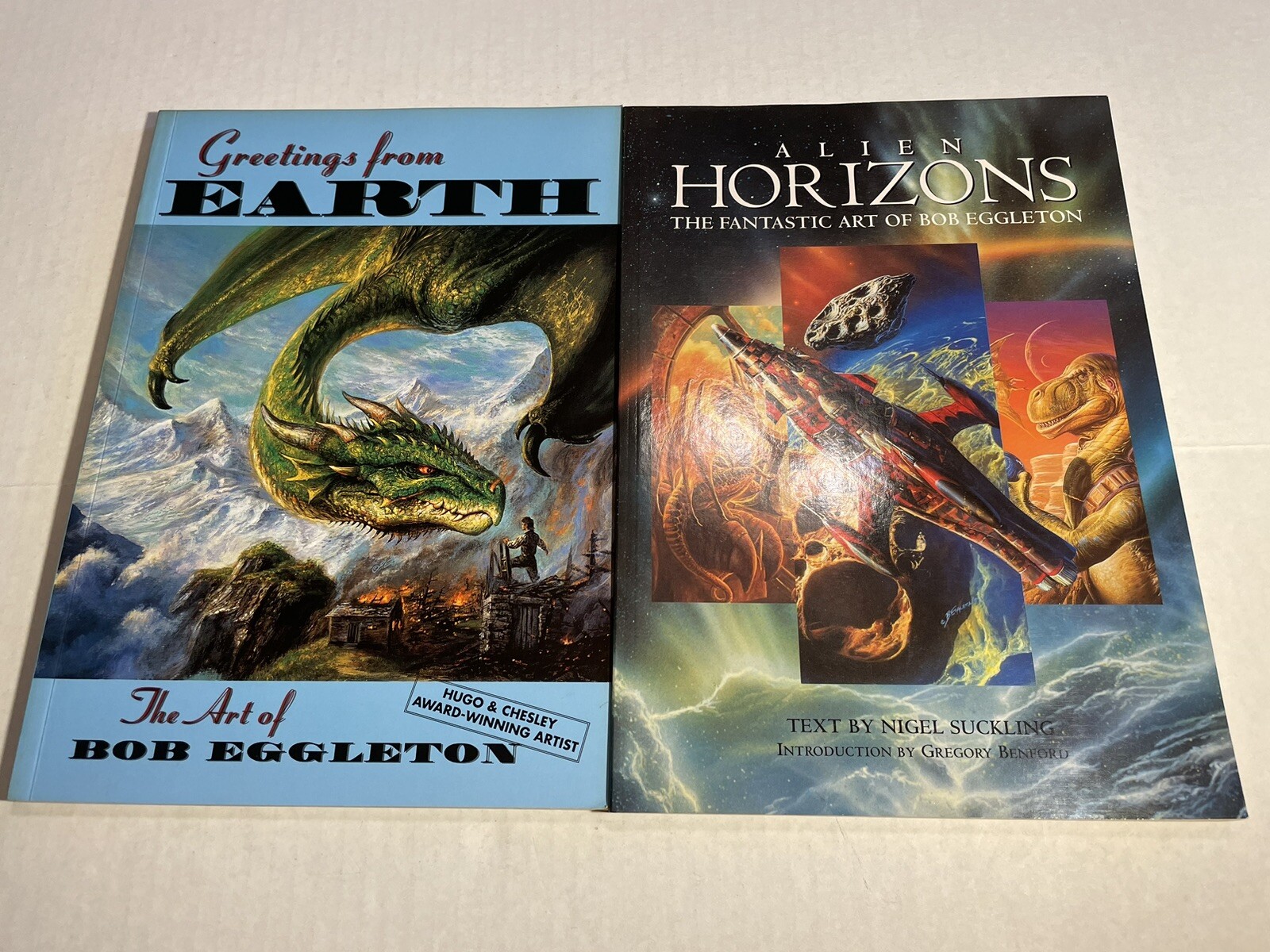 The Art Of Bob Eggleton Greetings From Earth And Alien Horizons SC