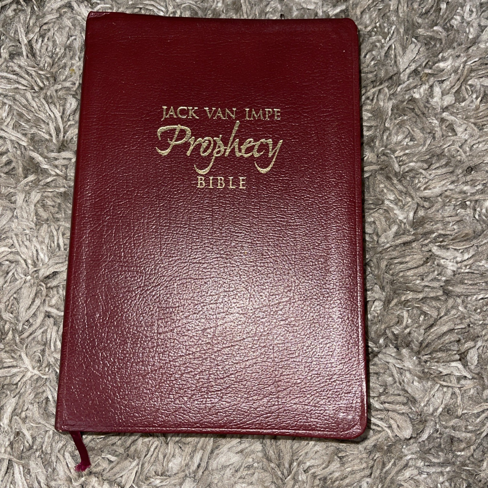 Jack Van Impe Prophecy Bible KJV Limited Edition Red Letter Bible