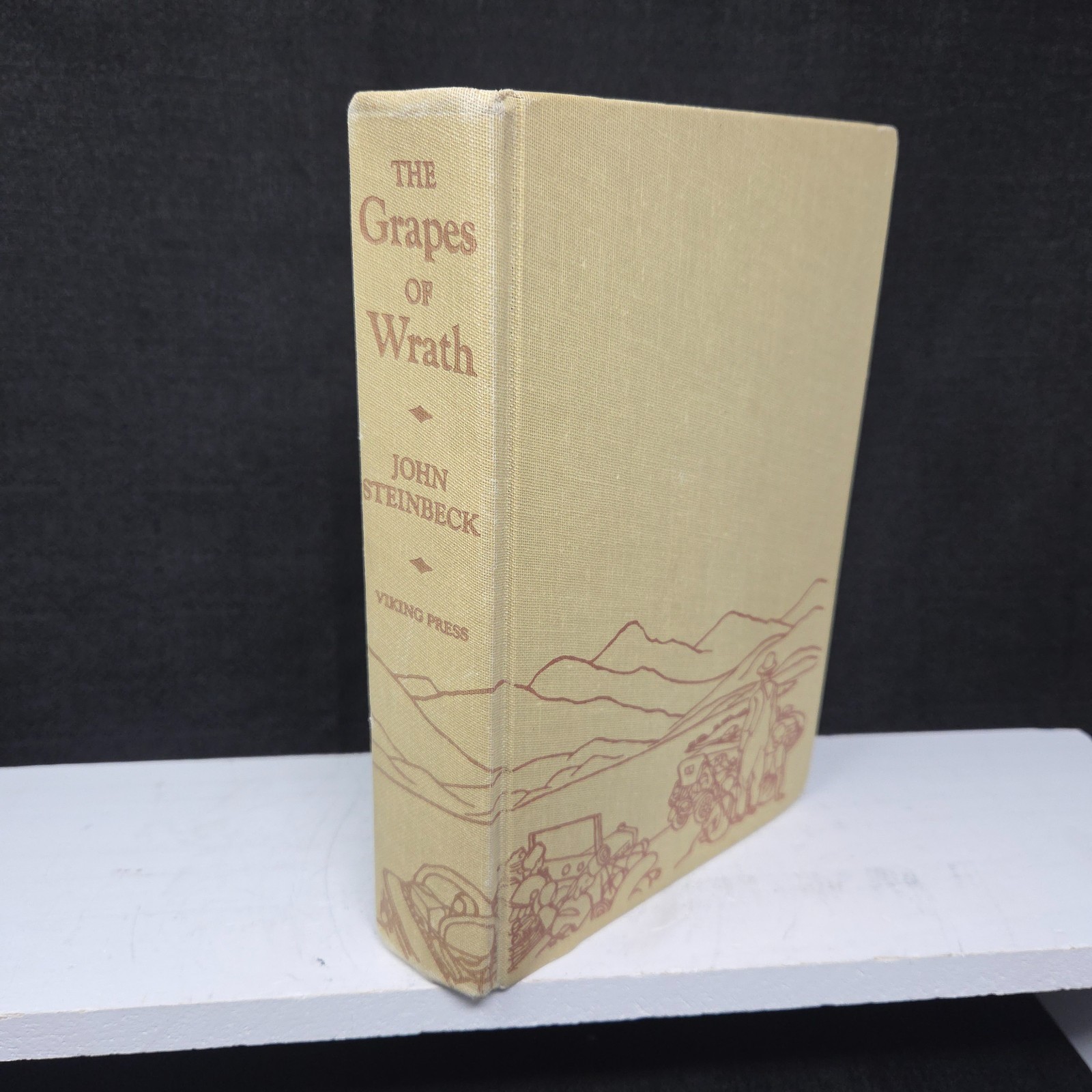VTG 1939 The Grapes of Wrath by John Steinbeck First Edition Book – Viking Press