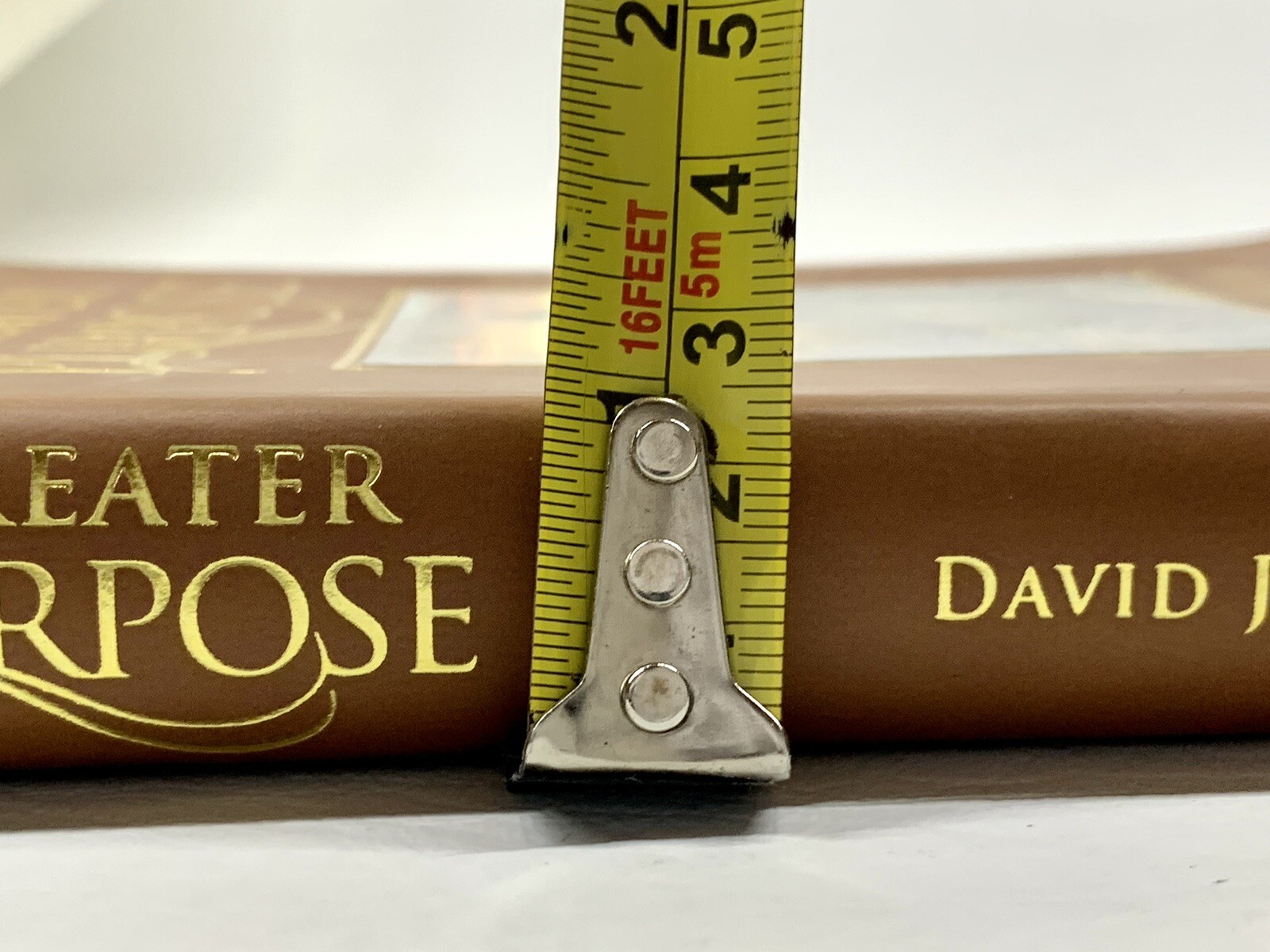 Greater Purpose By David Jeremiah Daily Devotional Leather Gold Edged Pages