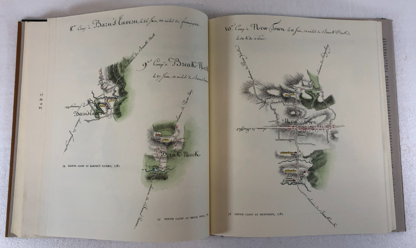 The American Campaigns of Rochambeau’s Army 1780-1783, Set of 2, 1972 E-105