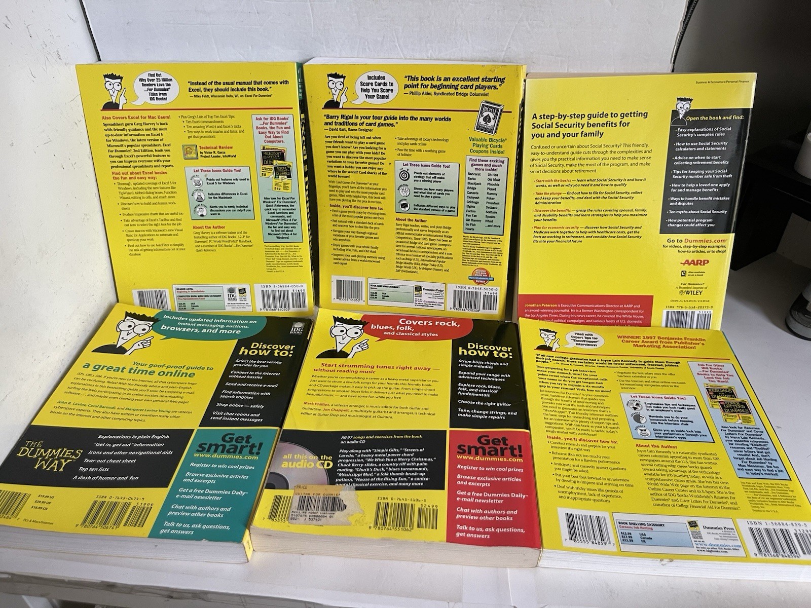 Lot 18 Books For Dummies Mixed Titles & Years Trade Paperback Books Only