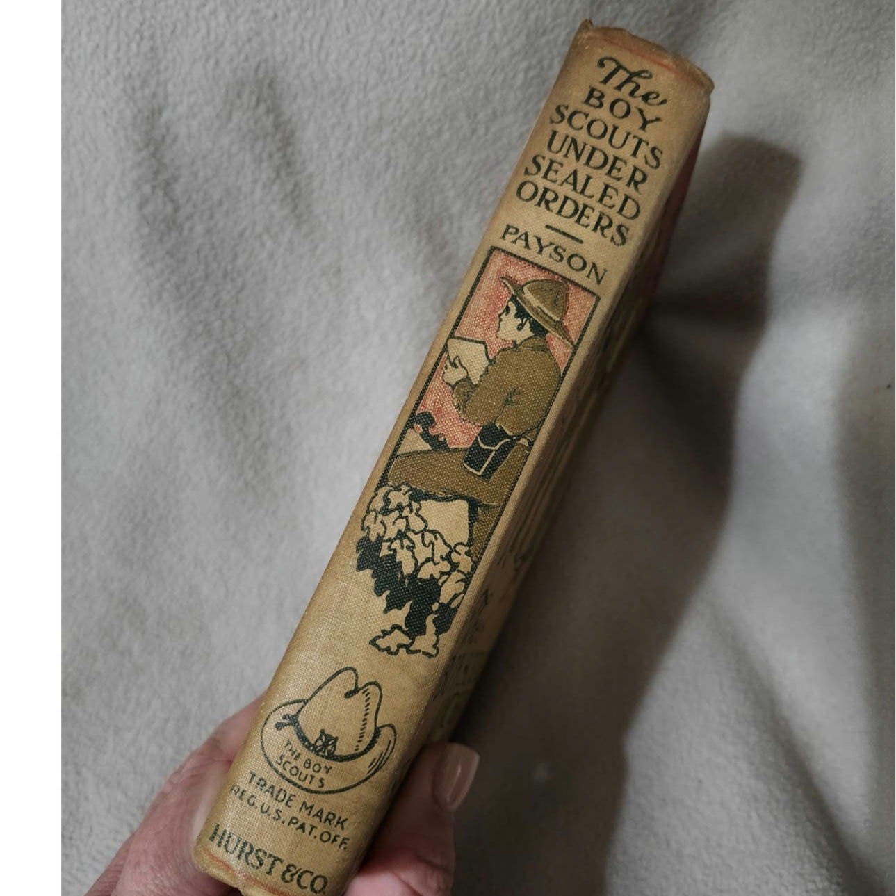 The Boy Scouts Under Sealed Orders By Howard Payson HC 1st Ed 1916