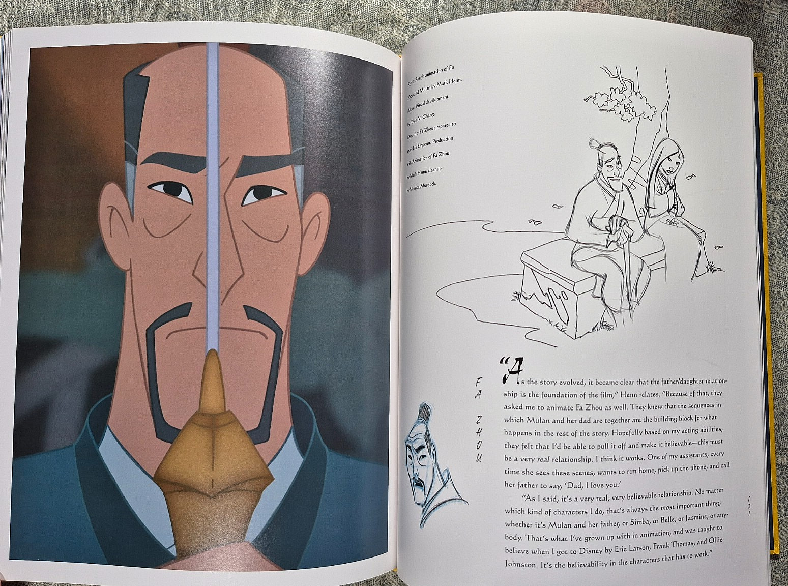 The Art of Mulan: Kurtti, Jeff. Hyperion Press. #342.