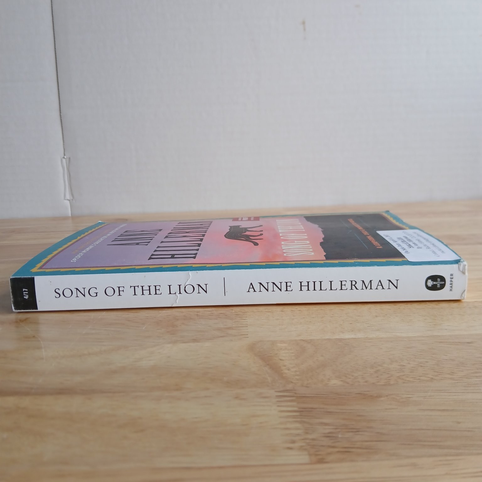 Song of the Lion Anne Hillerman 2017 First Edition Uncorrected Proof Harper