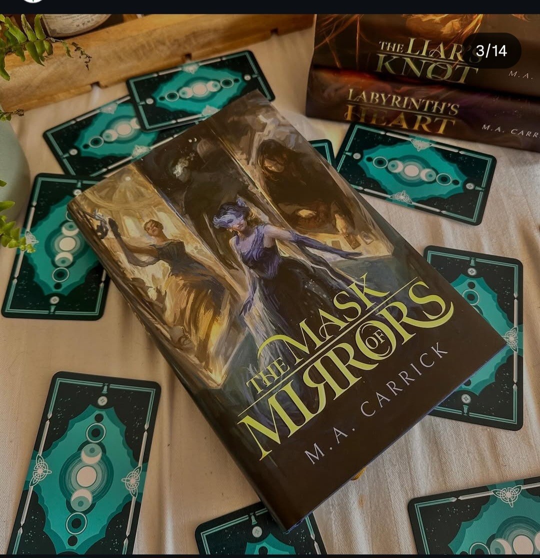 The Broken Binding Mask of Mirrors Set / Rook & Rose By M.A. Carrick – Tier 2