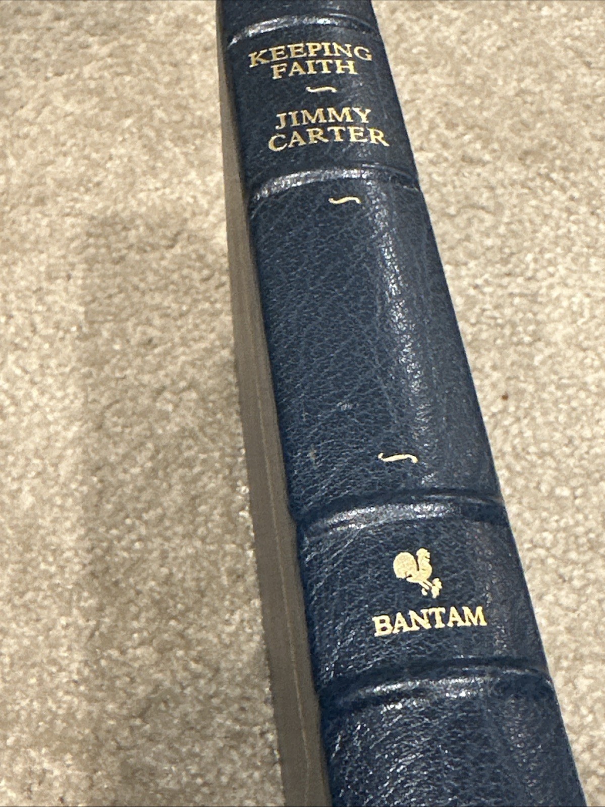 Keeping Faith By Jimmy Carter Signed # Limited Ed Leather 1982 Read Description!