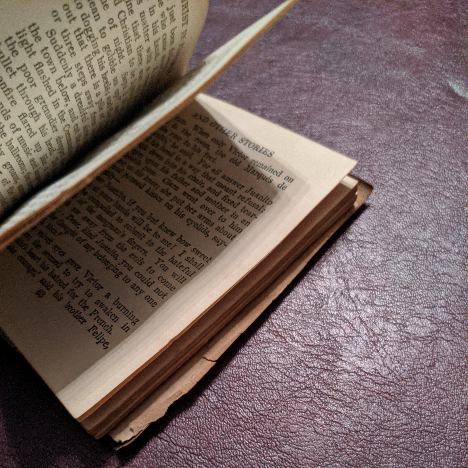 CHRIST IN FLANDERS „LITTLE LEATHER LIBRARY“ Vintage Book