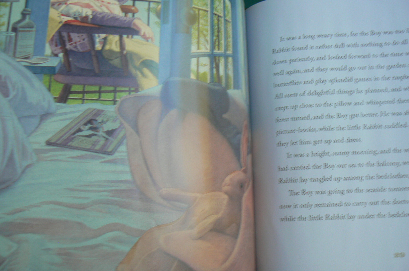 The Velveteen Rabbit, Classic Edition, Bianco/Santore,First Edition HC 10.5″x11″
