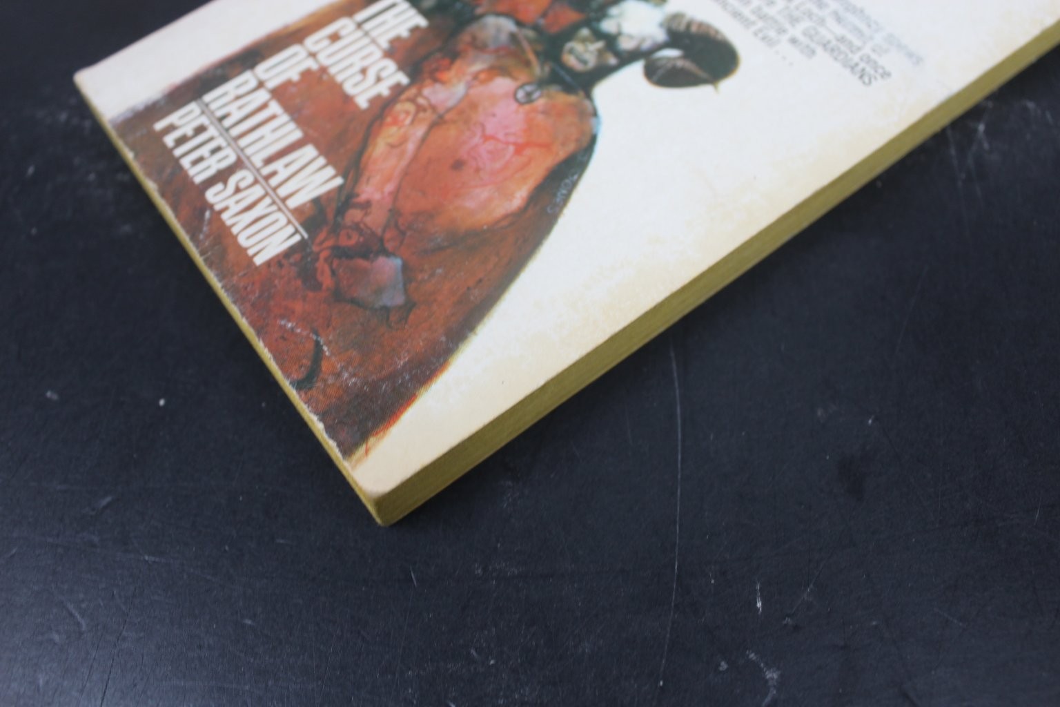 Curse of Rathlaw Peter Saxon 1968 Paperback Gothic Horror Occult Prestige PB