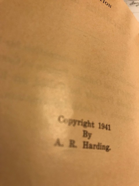 3001 Questions and Answers by A.R. Harding 1941 RARE