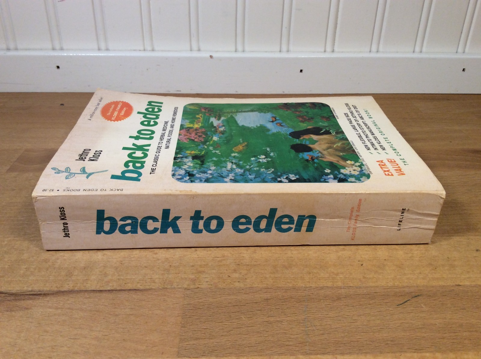 Back to Eden, Jethro Kloss, 1974 Paperback 4th Edition 5th Printing