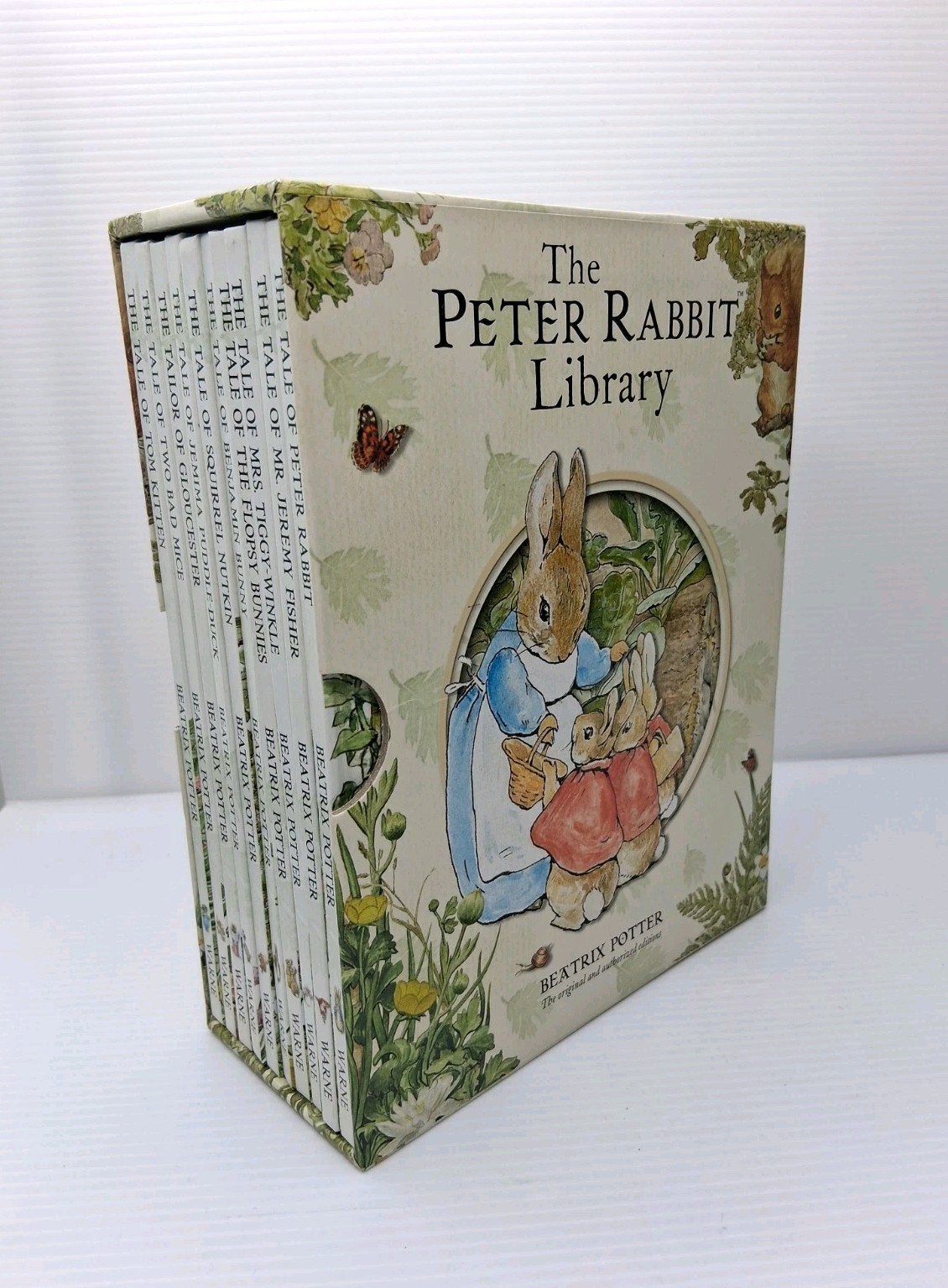 The Peter Rabbit Library Beatrix Potter 10 Hardcover Book Boxed Set Warne