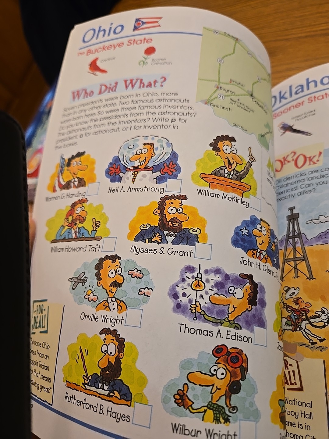 Travel the Great States School Zone 64 Pages, Ages 8 and Up Workbook NEW!