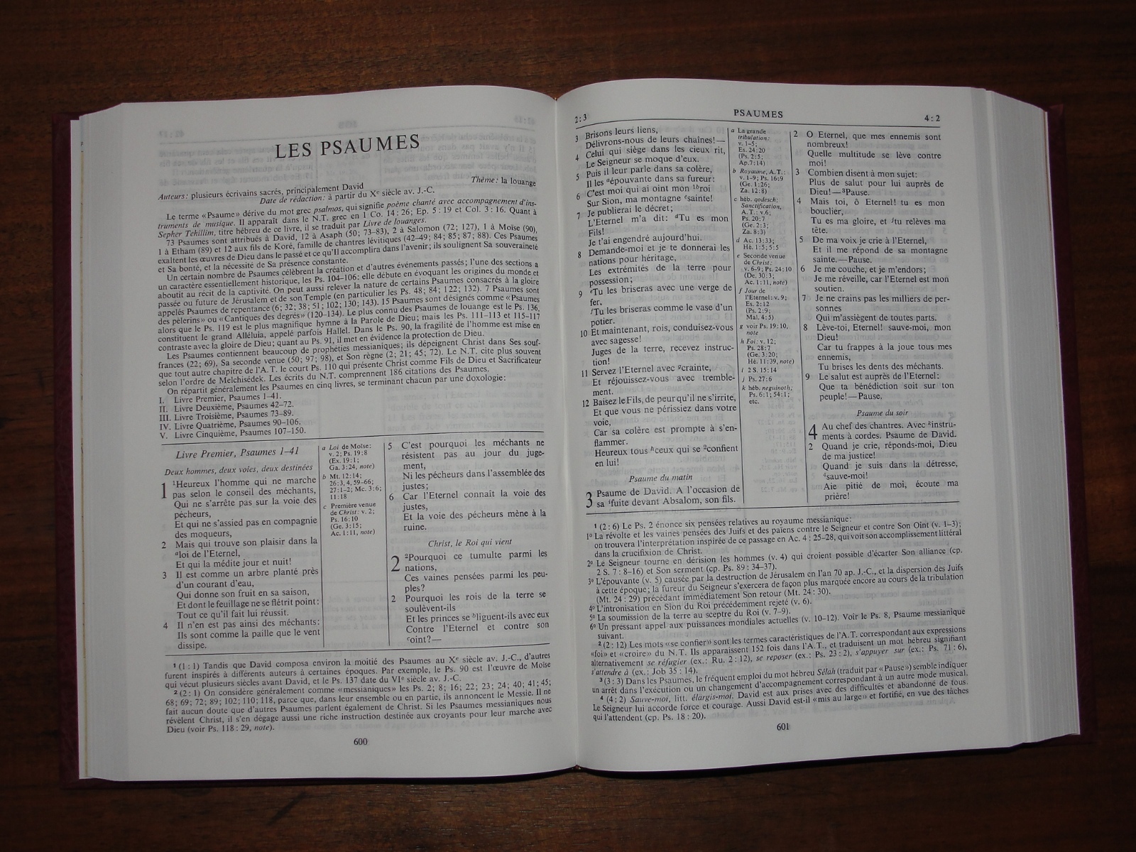 French Bible, Scofield Study Bible, Segond NEG, La Sainte Bible Hardcover