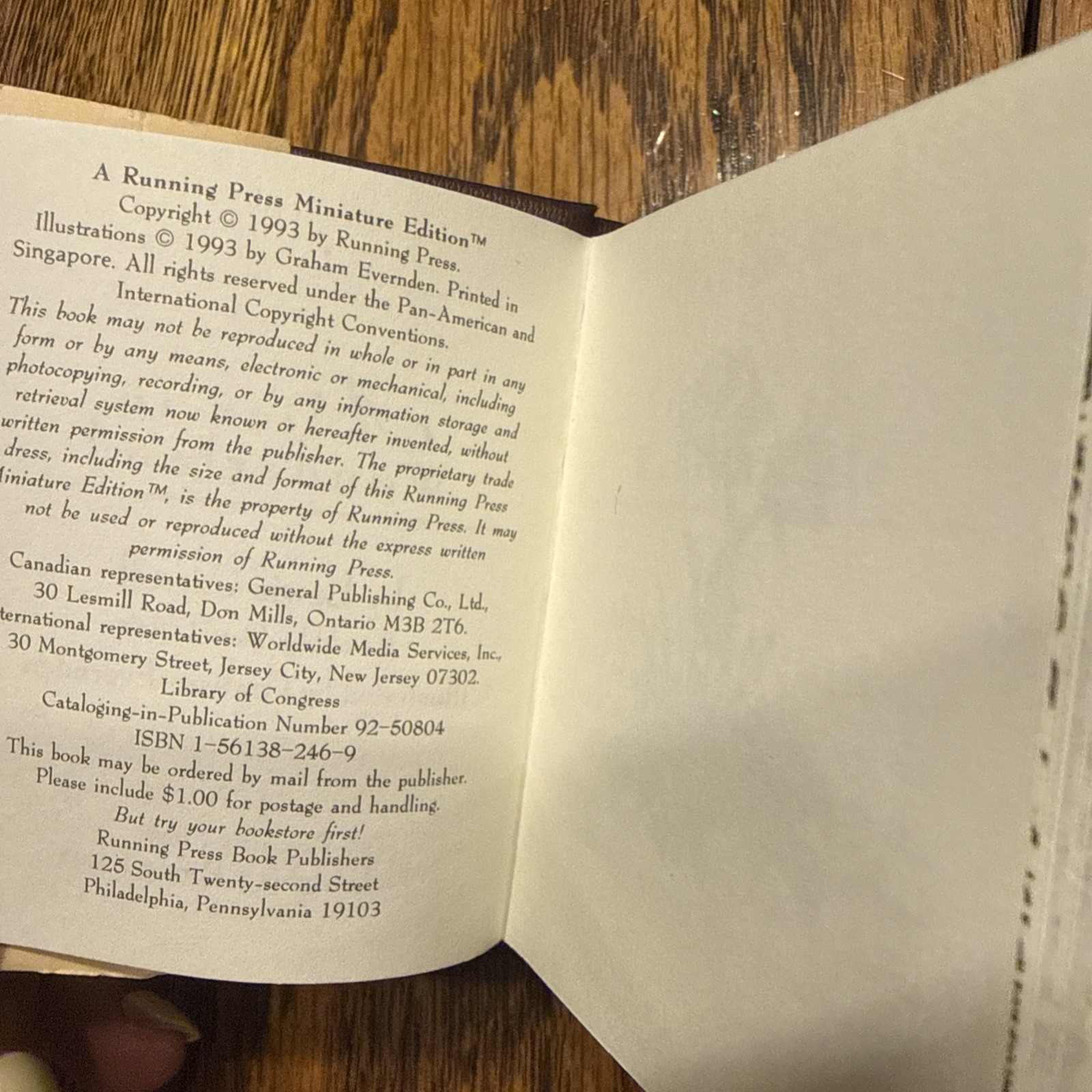 Miniature Alice in Wonderland Running Press Mini Book Lewis Carroll Illustrated