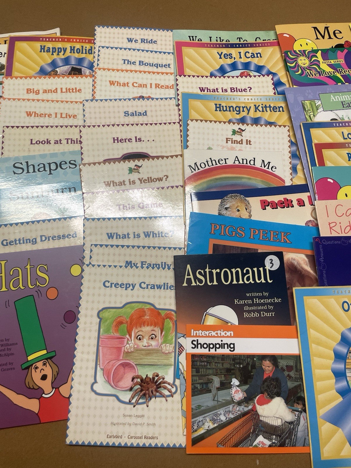 Mixed Lot Of 57 Leveled Readers Books Level 1-3 Early Literacy Reading