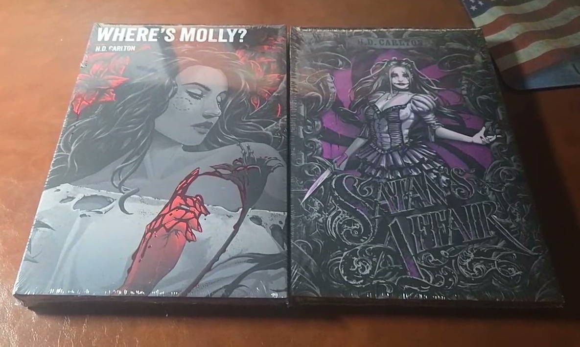 Mystic Book Box Satan’s Affair & Where’s Molly by H.D Carlton