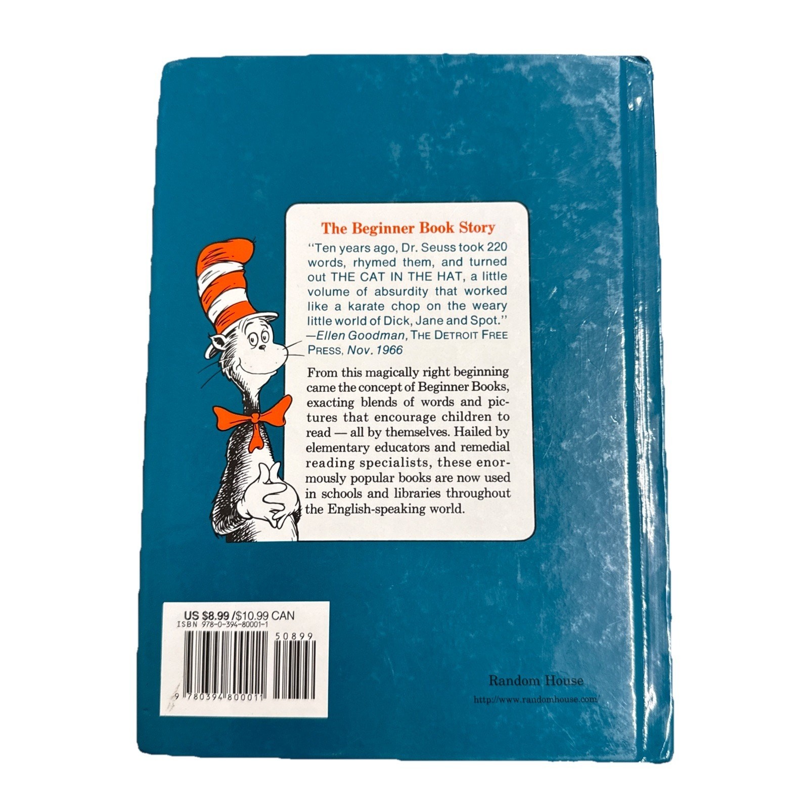 Cat in the Hat by Seuss (1957, Hardcover)