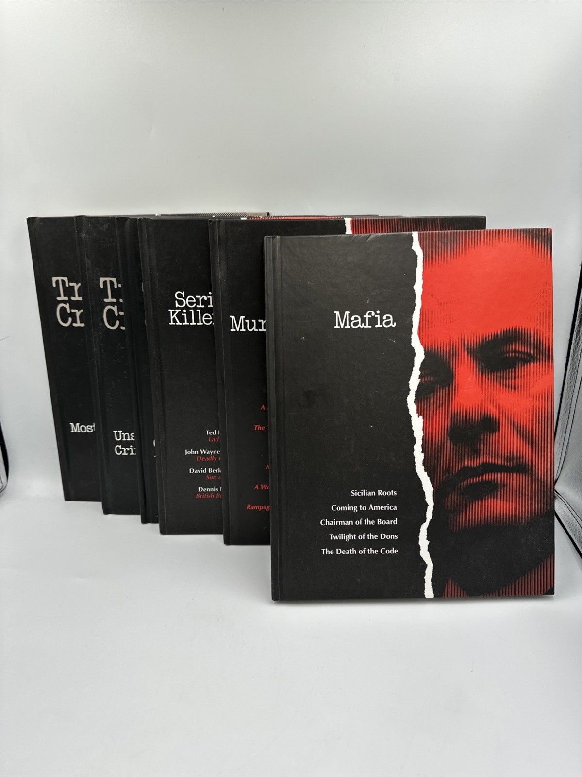 Time-Life Books True Crime Complete Set Of 6 Books Murders, Killers, Mafia, Etc