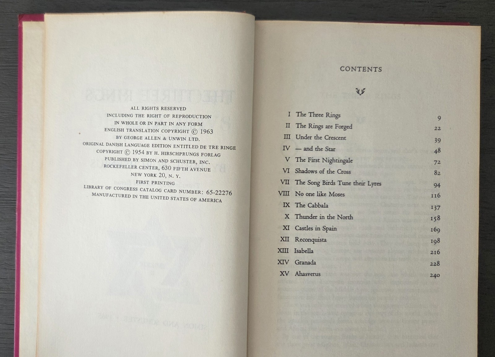 Vintage 1965 „History Of The Jews“ Poul Borchsenius Vols 1-5 1st Edition/Print