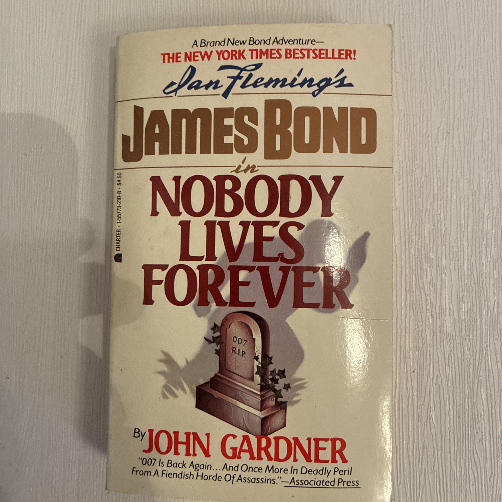 James Bond Novels By John Gardener 7 Novels 8 In Total Vg Condition