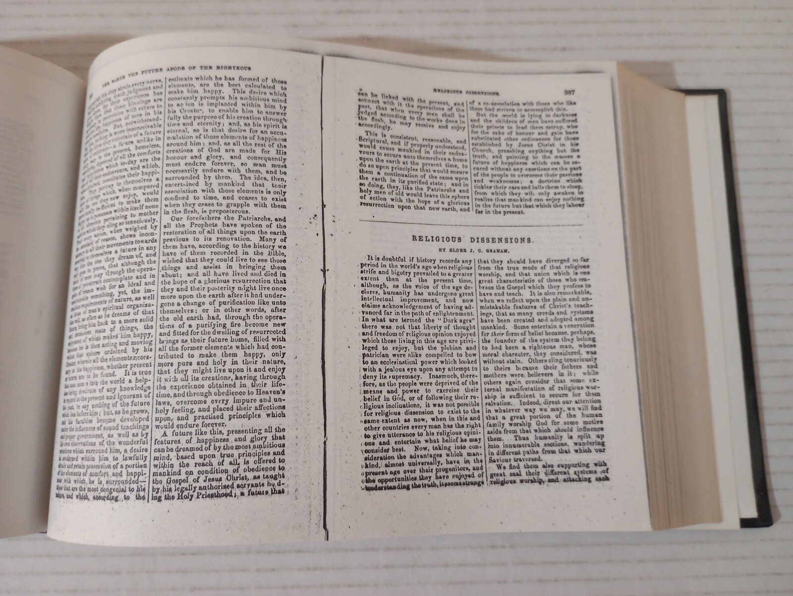 The Latter-day Saints Millennial Star Vol 24 1862 Bound Facsimile Reprint