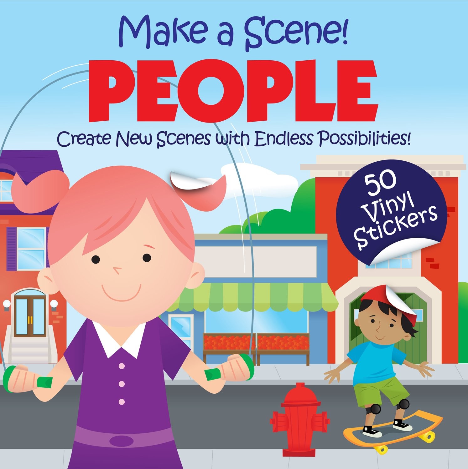 Make a Scene! People: Create Your Own Scenes With Stickers!